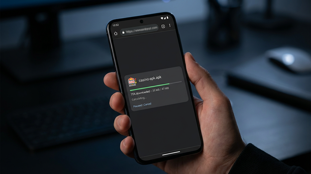 Main screen of 77Bet Game.version.slots low budget apk page for PK players